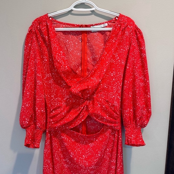ASOS Design Red Dress Size 8 Cute! - Picture 5 of 13